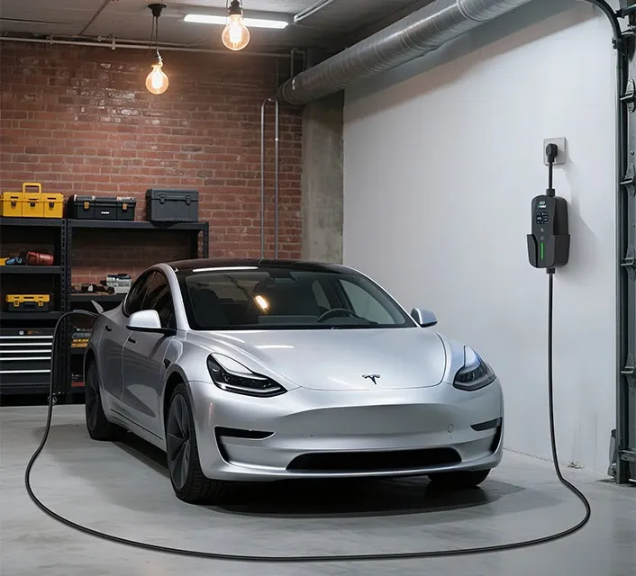 Commercial EV charging hardware